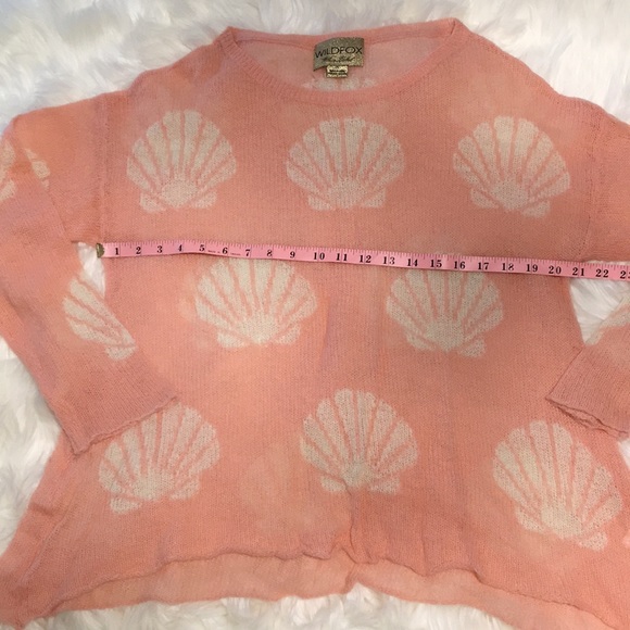 Wildfox White Label Shell Baby Roadie Sweater - Picture 7 of 9